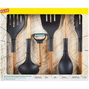 Wholesale - 6pc GLAD ACACIA WOOD HANDLE KITCHEN TOOLS C/P 6, UPC: 749732714518